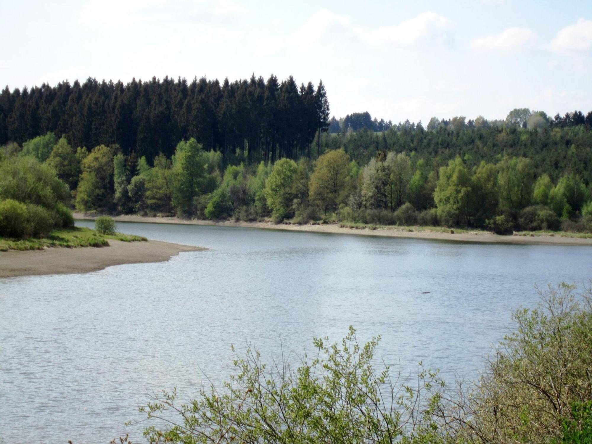 Boutique Chalet In B Llingen Near Lake Wirtzfeld Bagian luar foto